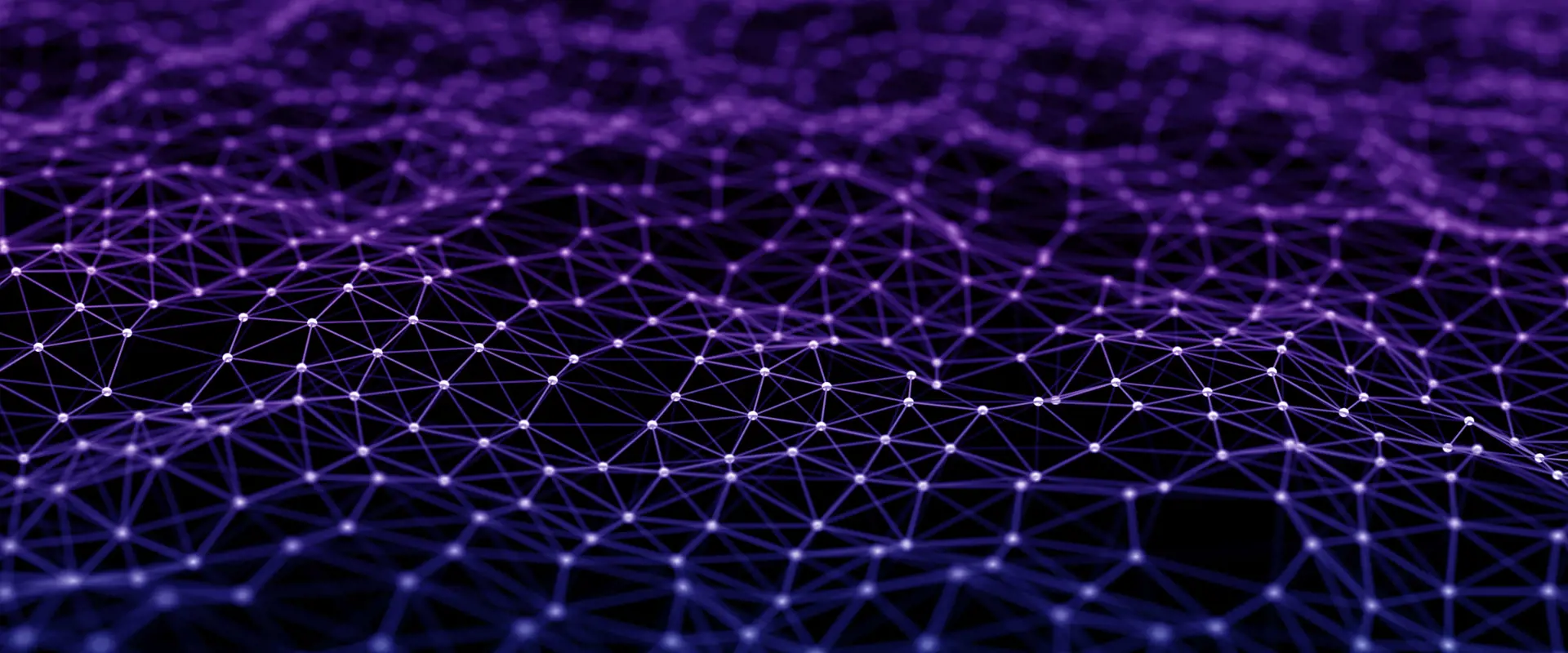 Rendering 3D Di Un Moderno Sfondo Di Comunicazioni Di Rete Con Design Del Plesso (1)